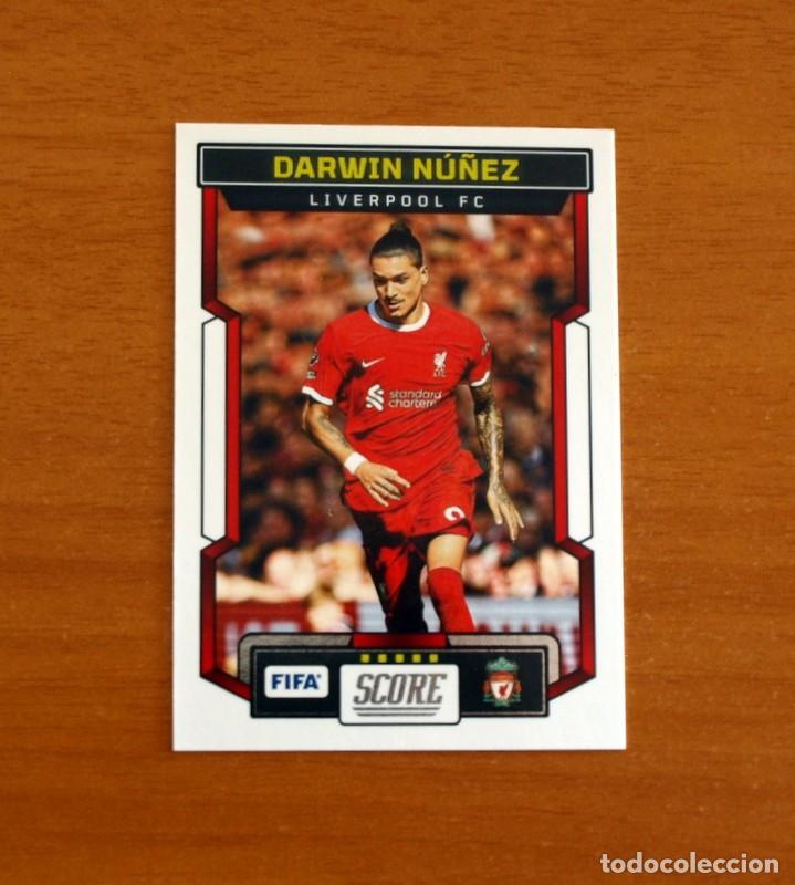 Cromos de f&uacute;tbol: Liverpool - N&ordm; 132 Darwin N&uacute;&ntilde;ez - Panini 2023-2024-23-24 Score FIFA Soccer