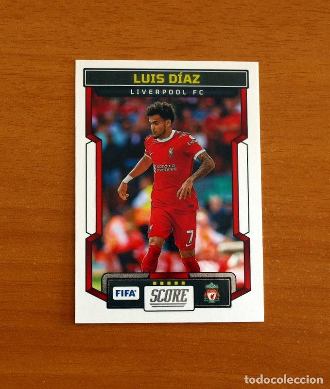 Cromos de f&uacute;tbol: Liverpool - N&ordm; 133 Luis D&iacute;az - Panini 2023-2024-23-24 Score FIFA Soccer