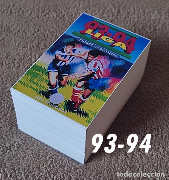 Cromos de f&uacute;tbol: 133 Cartoncitos custom 93-94