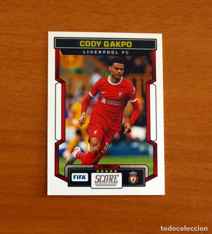 Cromos de f&uacute;tbol: Liverpool - N&ordm; 134 Cody Gakpo - Panini 2023-2024-23-24 Score FIFA Soccer
