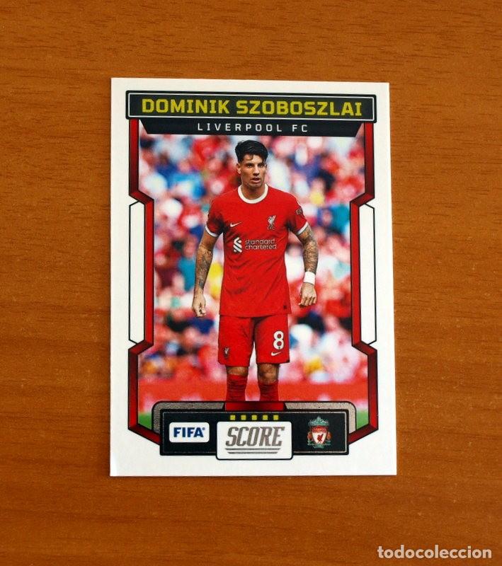Cromos de f&uacute;tbol: Liverpool - N&ordm; 137 Dominik Szoboszlai - Panini 2023-2024-23-24 Score FIFA Soccer