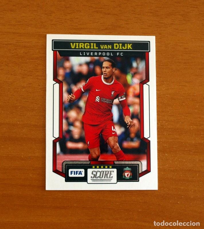 Cromos de f&uacute;tbol: Liverpool - N&ordm; 138 Virgil Van Dijk - Panini 2023-2024-23-24 Score FIFA Soccer