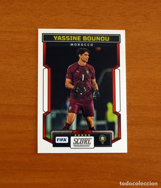 Cromos de f&uacute;tbol: Marruecos-Morocco - N&ordm; 139 Yassine Bounou - Panini 2023-2024-23-24 Score FIFA Soccer
