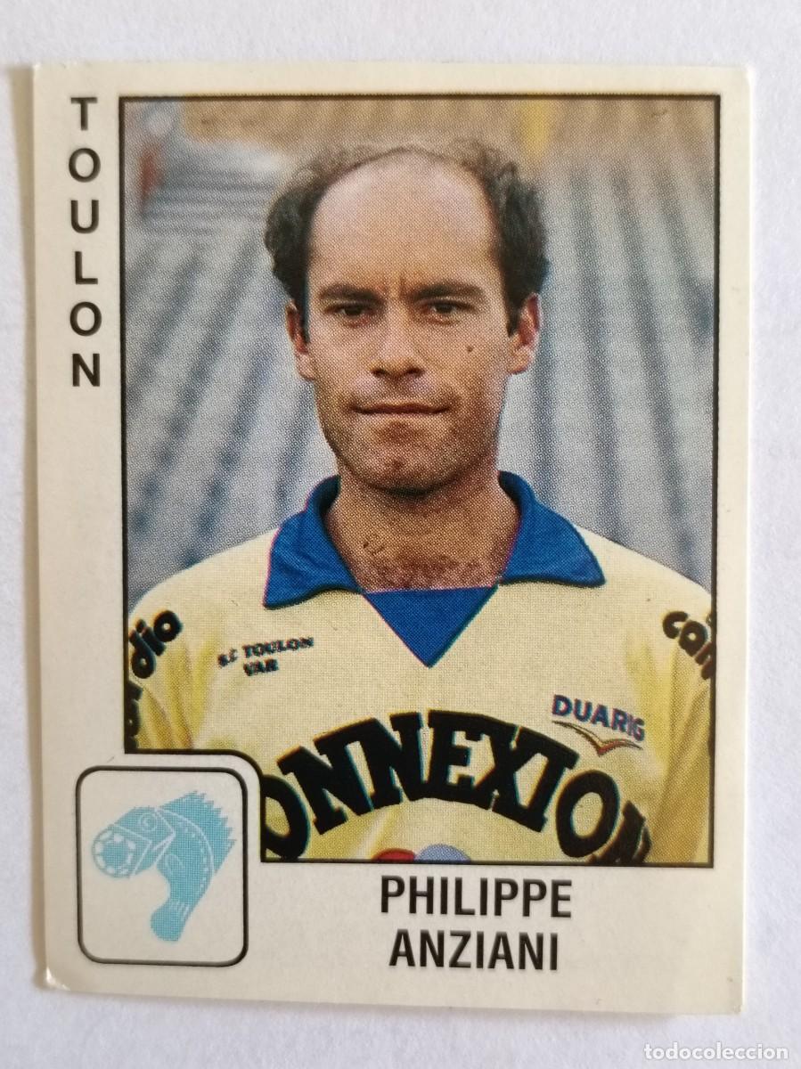 Cromos de f&uacute;tbol: #338 PHILIPPE ANZIANI (TOULON) LIGUE 1 FOOT 90 PANINI