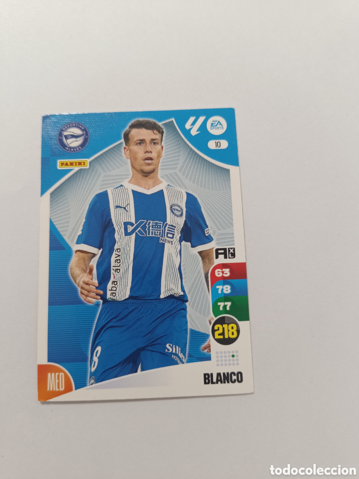 Cromos de f&uacute;tbol: Adrenalyn 24-25 alav&eacute;s Antonio blanco 11