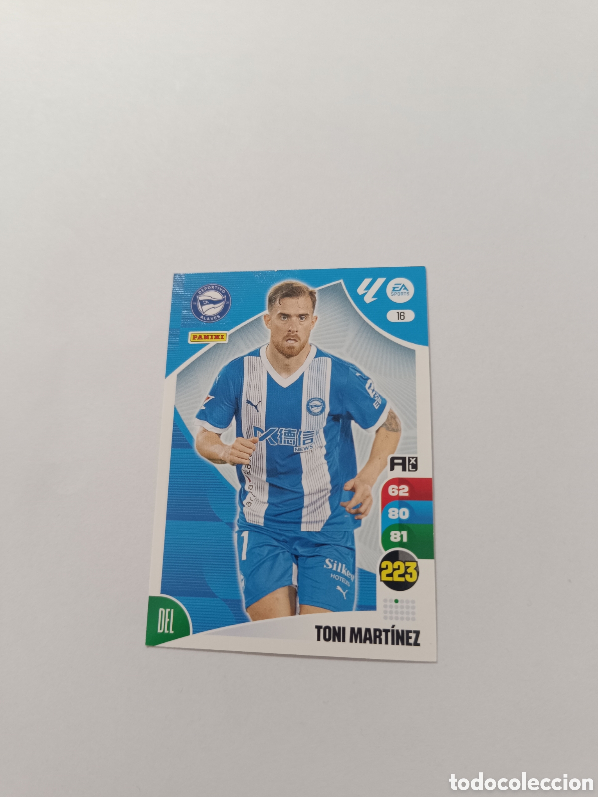 Cromos de f&uacute;tbol: Adrenalyn 24-25 alav&eacute;s Toni Mart&iacute;nez 16