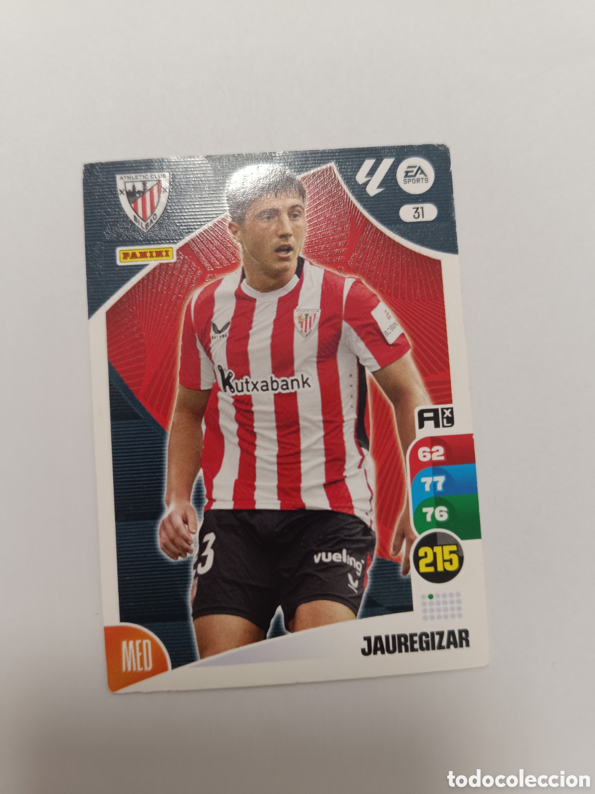 Cromos de f&uacute;tbol: Adrenalyn 24-25 athletic club jauregizar 31