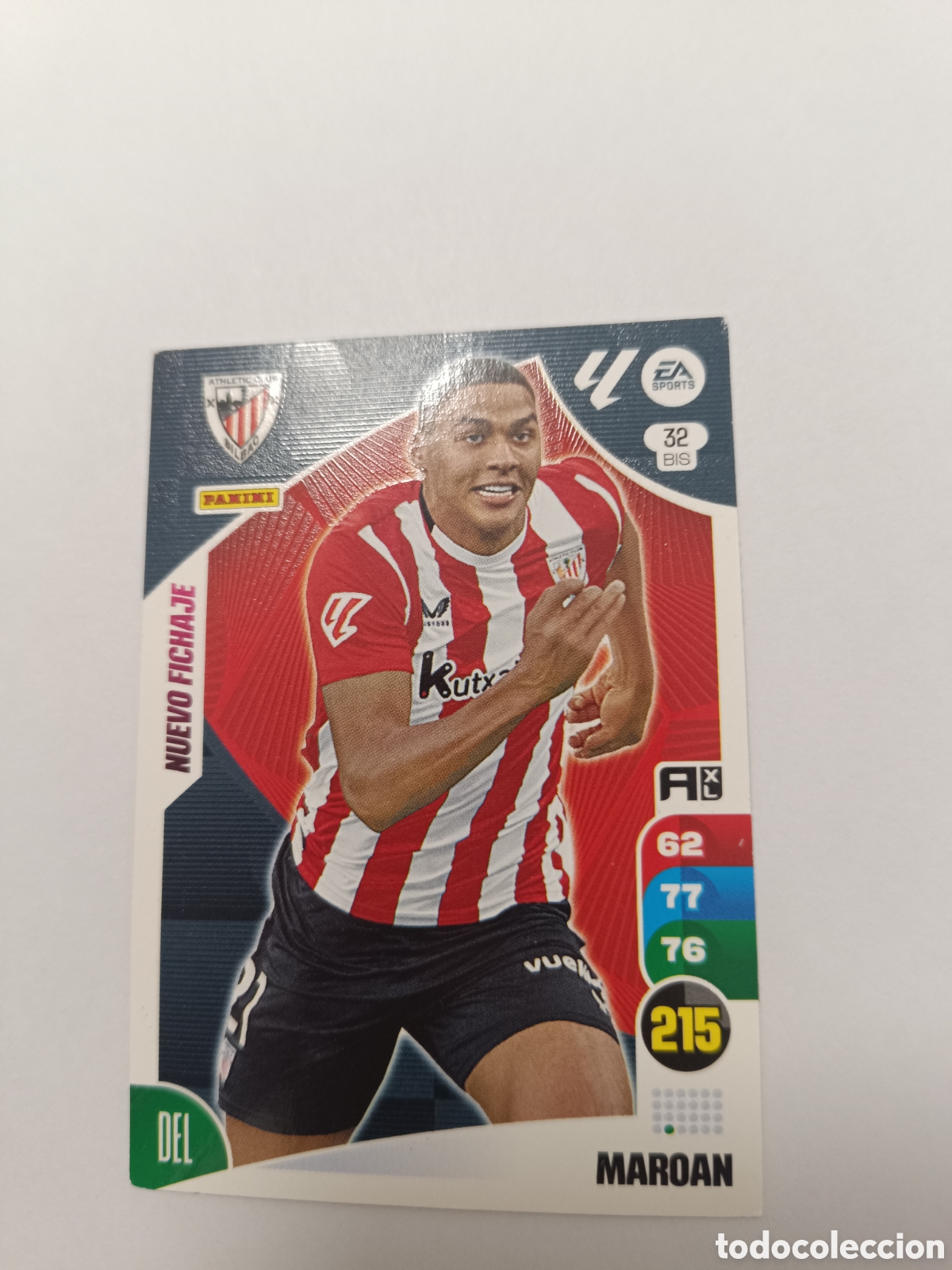 Cromos de f&uacute;tbol: Adrenalyn 24-25 athletic club maroan 23 bis