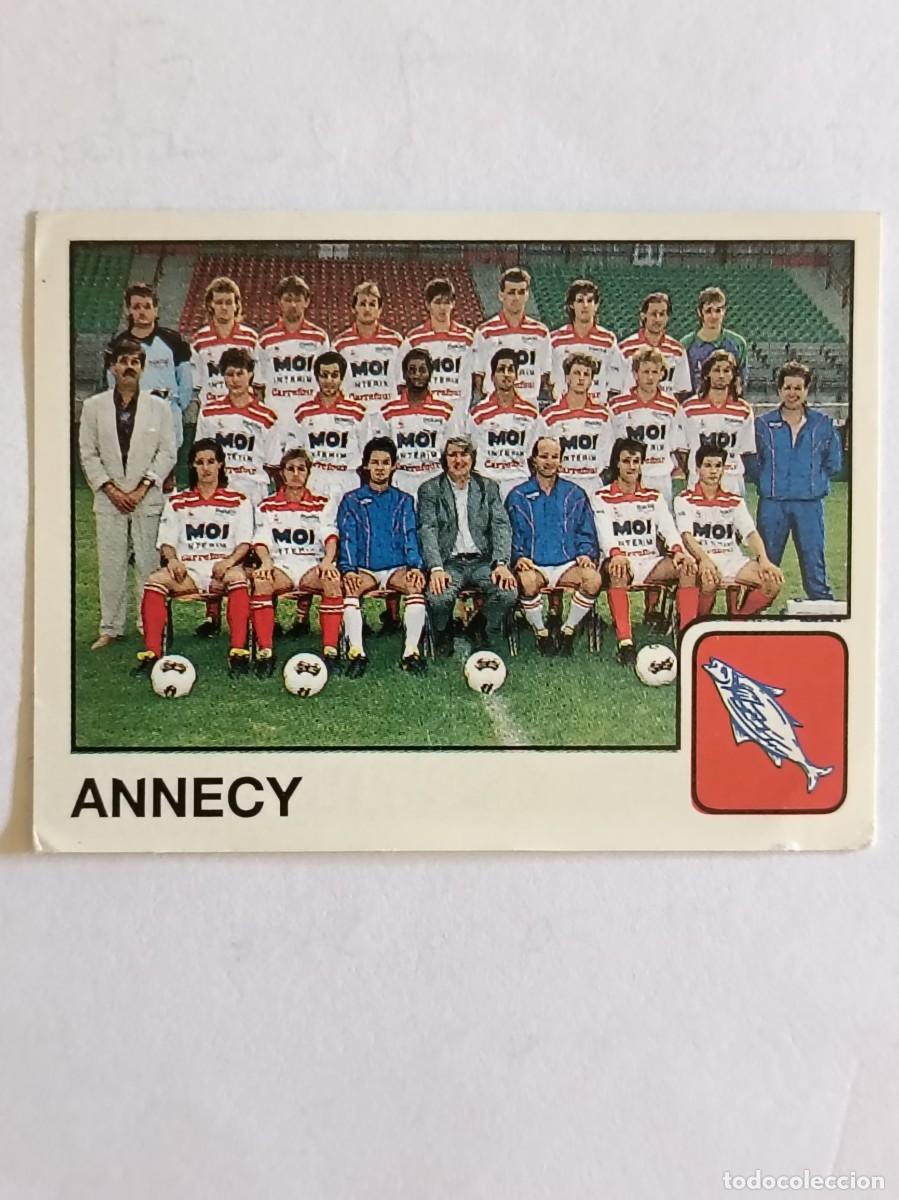 Cromos de f&uacute;tbol: #363 EQUIPO (ANNECY) LIGUE 1 FOOT 90 PANINI