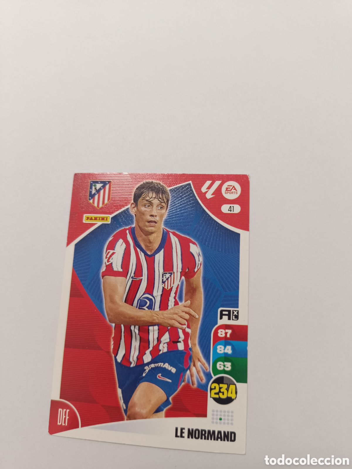 Cromos de f&uacute;tbol: Adrenalyn 24-25 atletico de Madrid 41 le normand