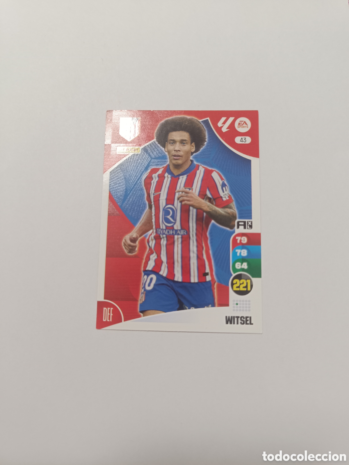 Cromos de f&uacute;tbol: Adrenalyn 24-25 atletico de Madrid 43 witsel
