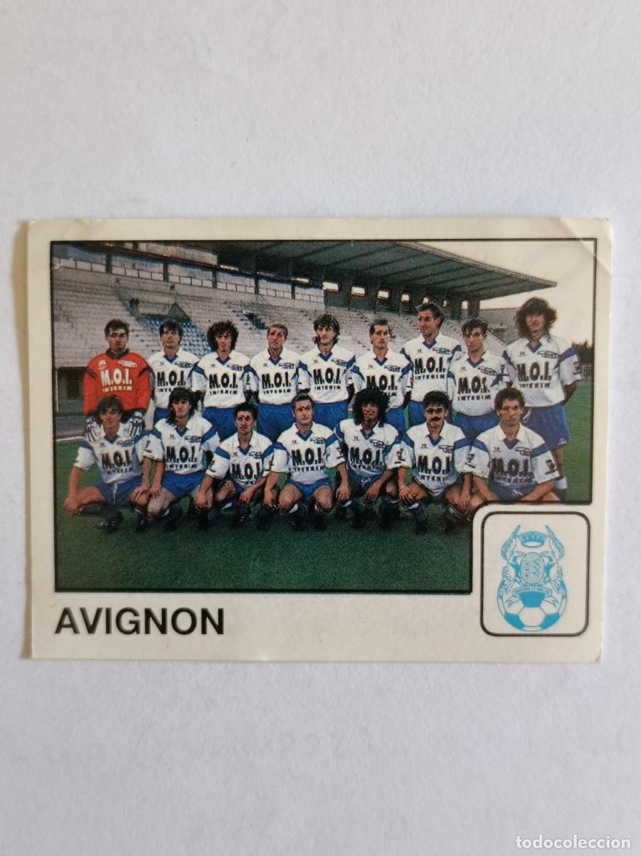 Cromos de f&uacute;tbol: #364 EQUIPO (AVIGNON) LIGUE 1 FOOT 90 PANINI