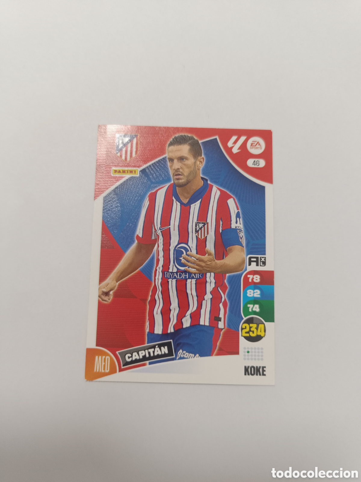 Cromos de f&uacute;tbol: Adrenalyn 24-25 atletico de Madrid 46 koke