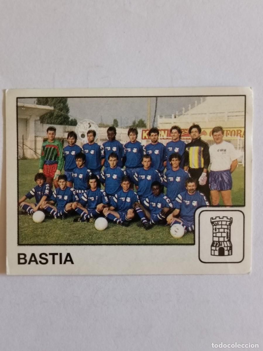 Cromos de f&uacute;tbol: #366 EQUIPO (BASTIA) LIGUE 1 FOOT 90 PANINI