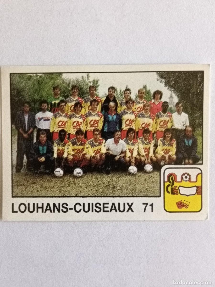Cromos de f&uacute;tbol: #375 EQUIPO (LOUHANS-CUISEAUX 71) LIGUE 1 FOOT 90 PANINI
