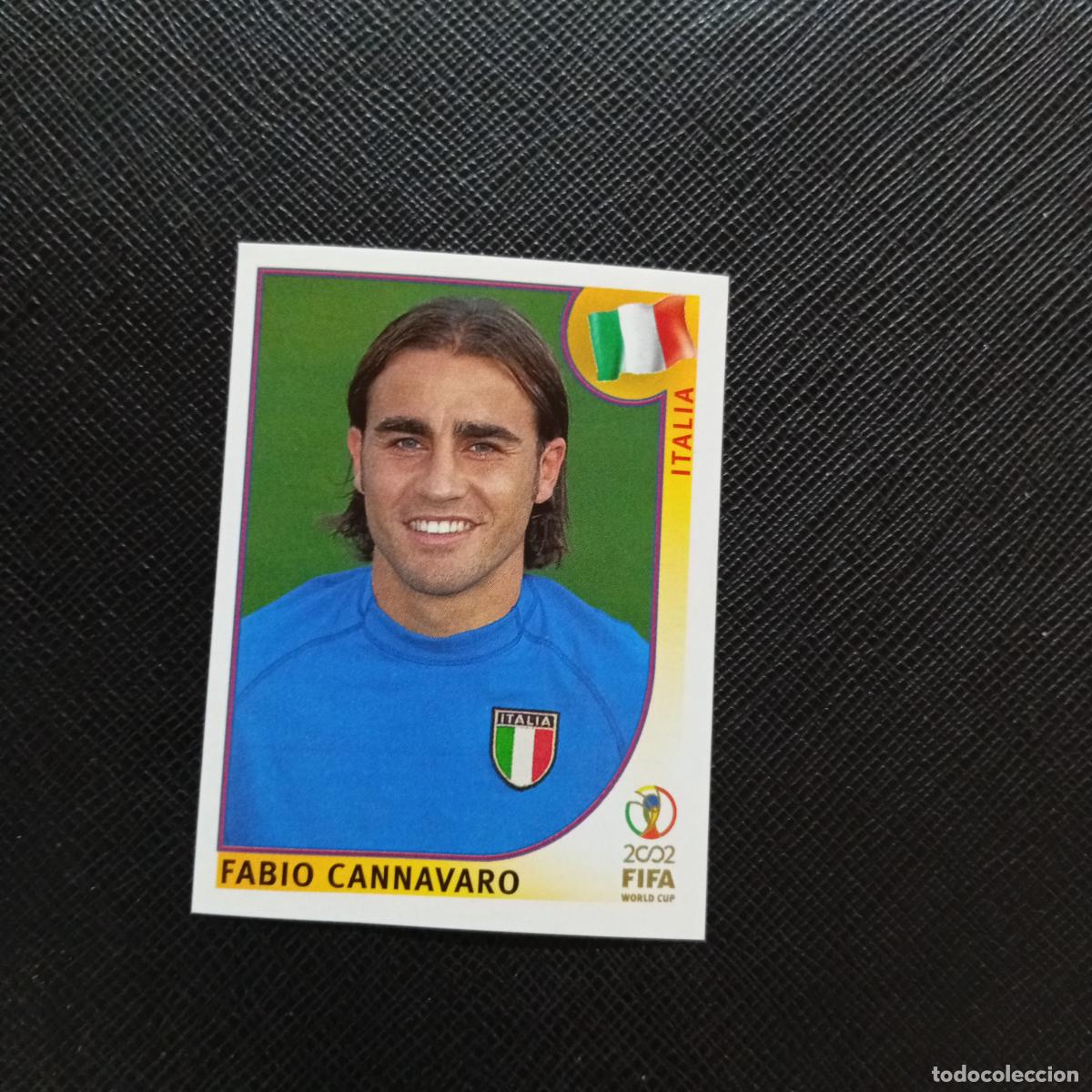 Football Stickers: 461 FABIO CANAVARRO ITALIA PANINI 2002 MUNDIAL KOREA FUTBOL 02 CROMO - SIN PEGAR - A59 PG406