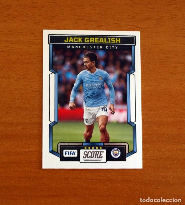 Football Stickers: Manchester City - N&ordm; 143 Jack Grealish - Panini 2023-2024-23-24 Score FIFA Soccer