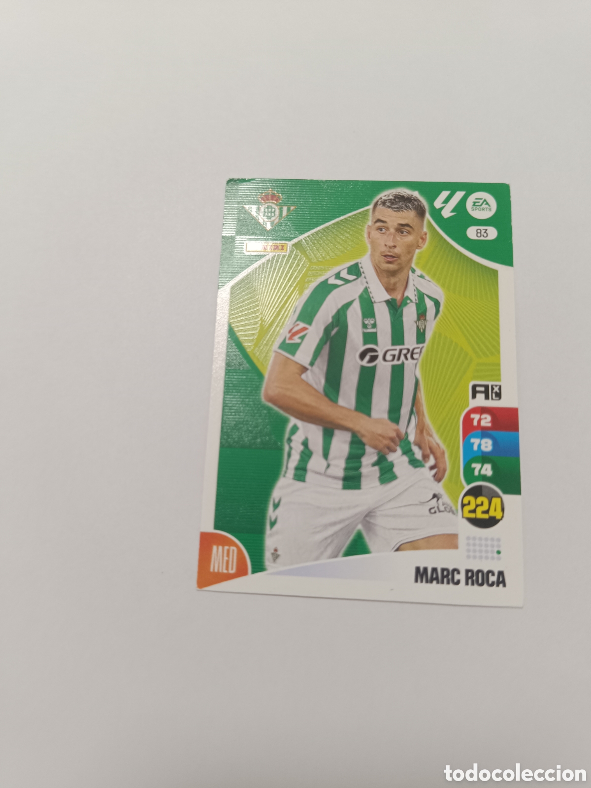 Football Stickers: Adrenalyn 24-25 Betis marc roca 83