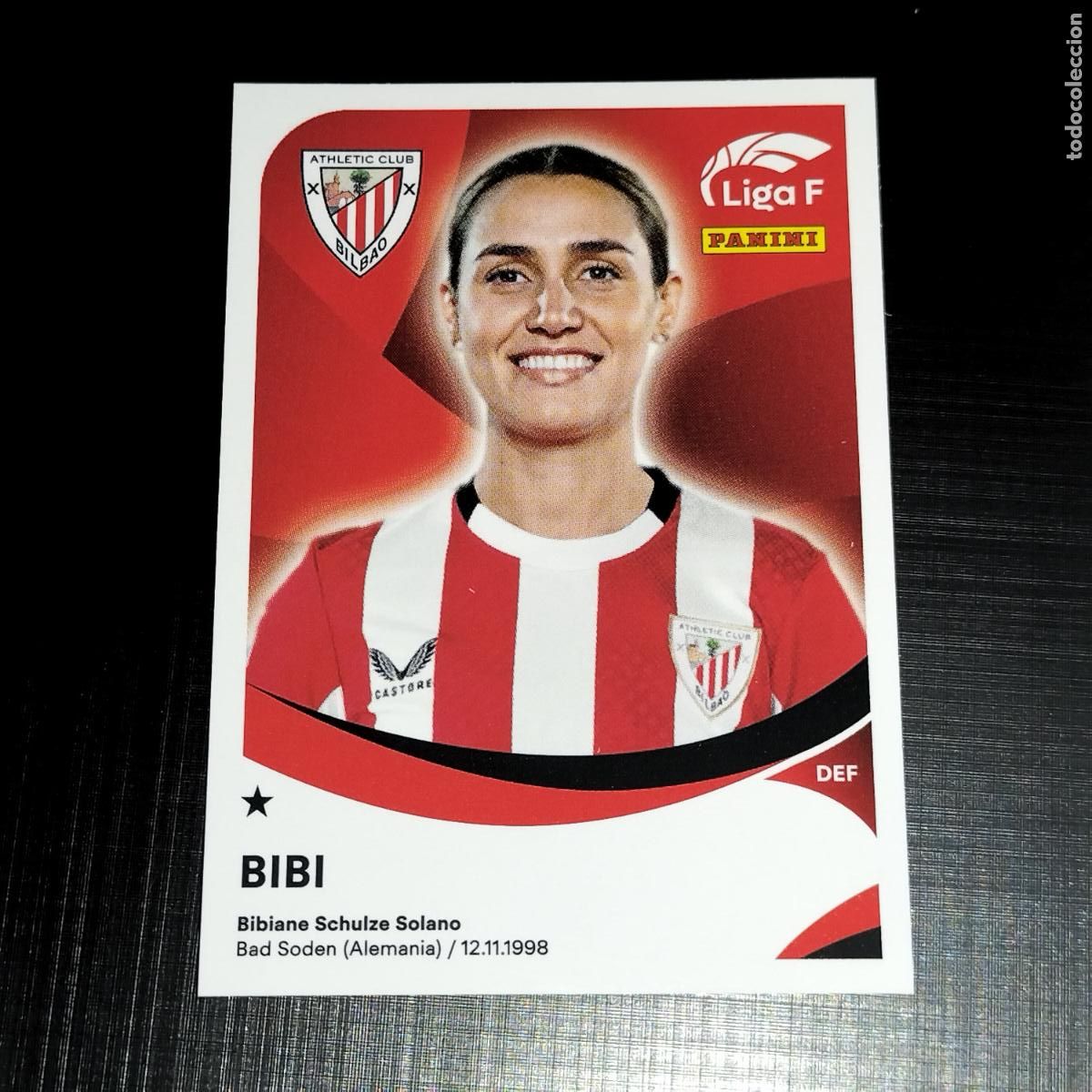 Cromos de f&uacute;tbol: 8 BIBI ATHLETIC BILBAO CROMOS LIGA F FEMENINA PANINI 2024 2025 24 25