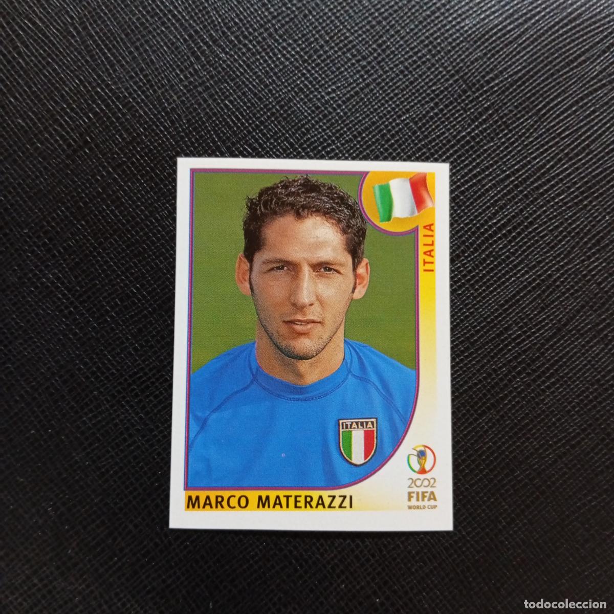 Cromos de f&uacute;tbol: 463 MARRCO MATERAZZI ITALIA PANINI 2002 MUNDIAL KOREA FUTBOL 02 CROMO - SIN PEGAR - A59 PG406