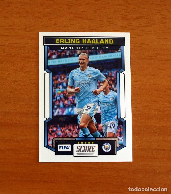 Cromos de f&uacute;tbol: Manchester City - N&ordm; 145 Erling Haaland - Panini 2023-2024-23-24 Score FIFA Soccer