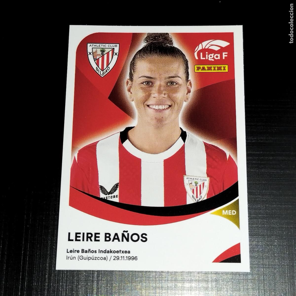 Cromos de f&uacute;tbol: 11 LEIRE BA&Ntilde;OS ATHLETIC BILBAO CROMOS LIGA F FEMENINA PANINI 2024 2025 24 25