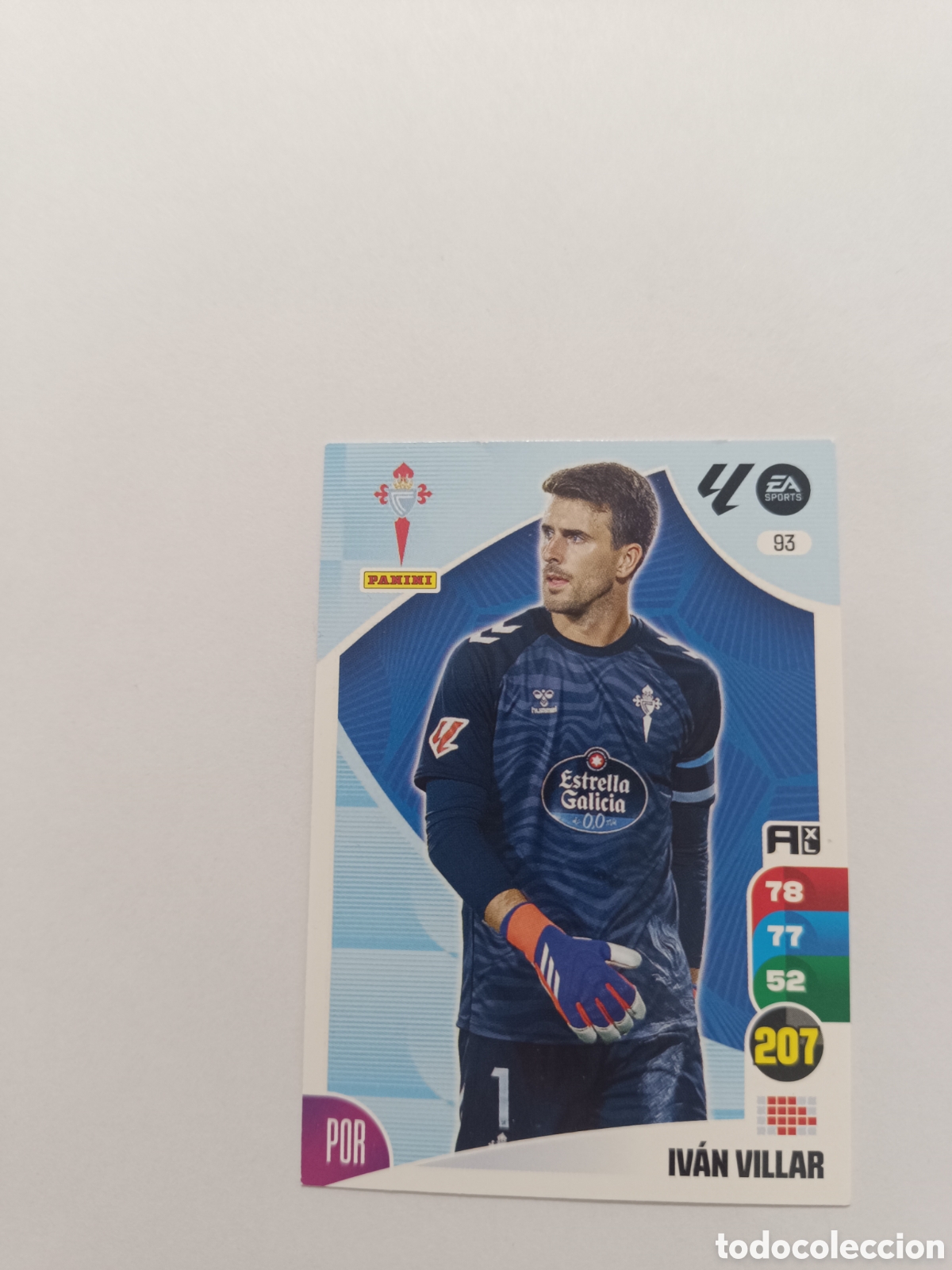 Cromos de f&uacute;tbol: Adrenalyn 24-25 celta Iv&aacute;n villar 93