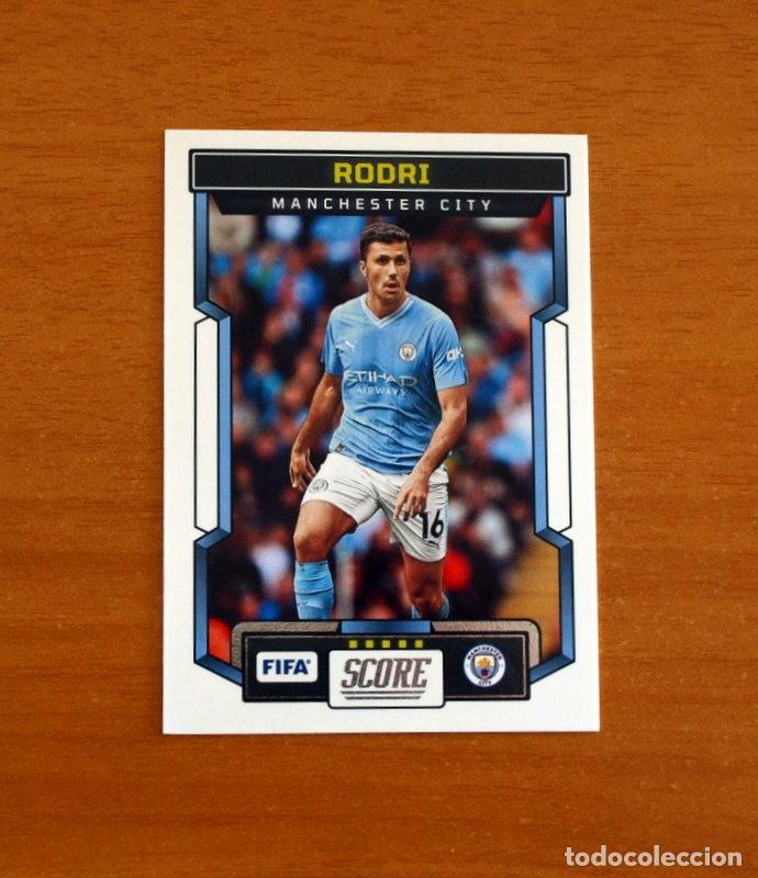 Cromos de f&uacute;tbol: Manchester City - N&ordm; 147 Rodri - Panini 2023-2024-23-24 Score FIFA Soccer