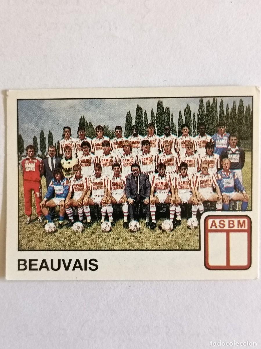 Cromos de f&uacute;tbol: #391 EQUIPO (BEAUVAIS) LIGUE 1 FOOT 90 PANINI