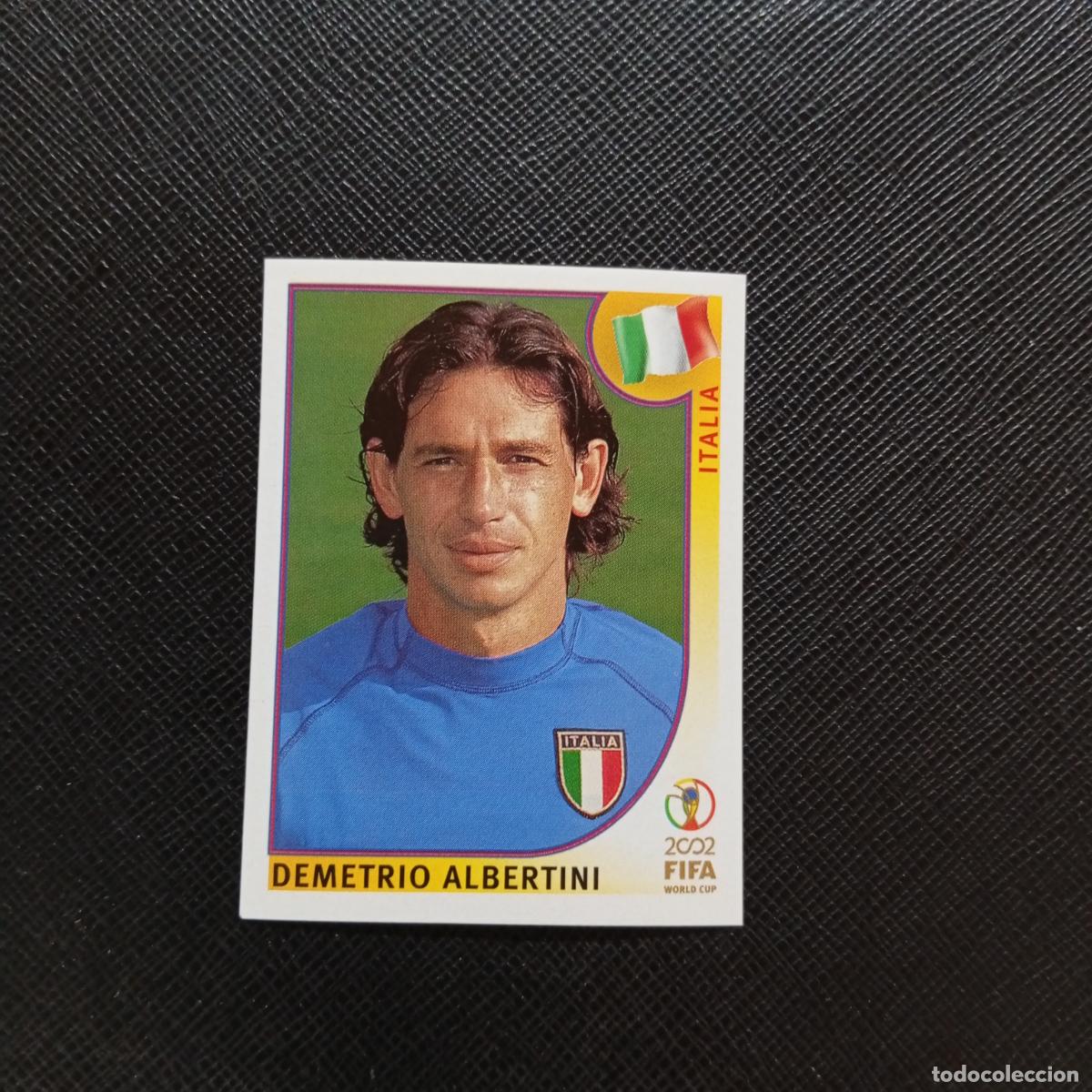 Cromos de f&uacute;tbol: 468 DEMETRIO ALBERTINI ITALIA PANINI 2002 MUNDIAL KOREA FUTBOL 02 CROMO - SIN PEGAR - A59 PG415