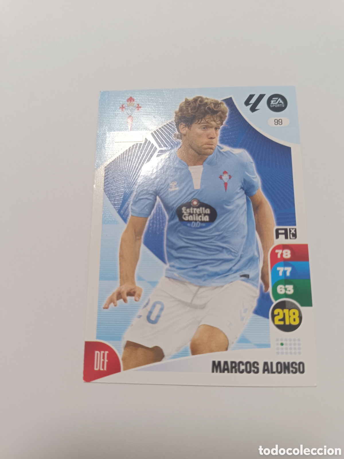 Cromos de f&uacute;tbol: Adrenalyn 24-25 celta 99 marcos alonso