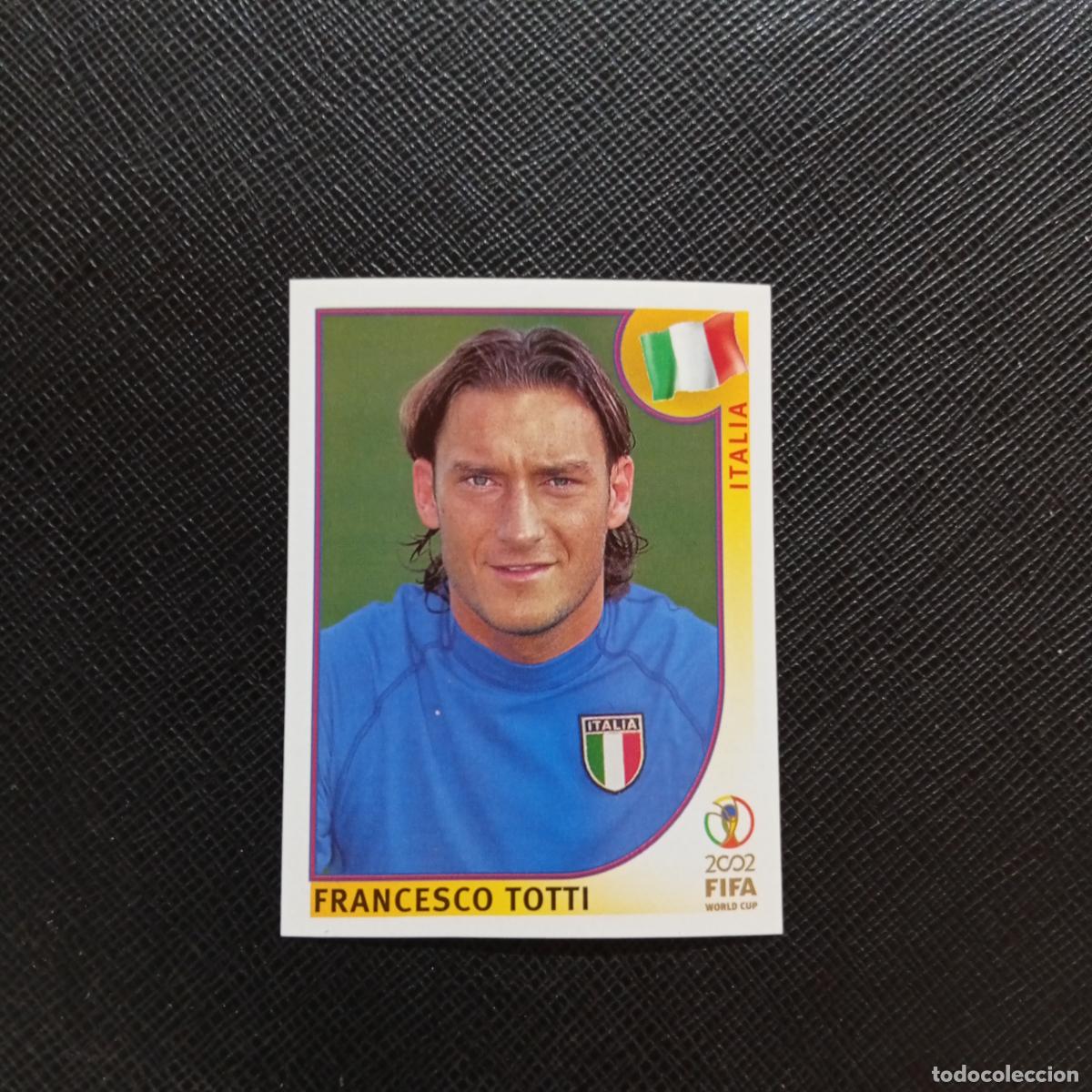 Cromos de f&uacute;tbol: 470 FRANCESCO TOTTI ITALIA PANINI 2002 MUNDIAL KOREA FUTBOL 02 CROMO - SIN PEGAR - A59 PG415