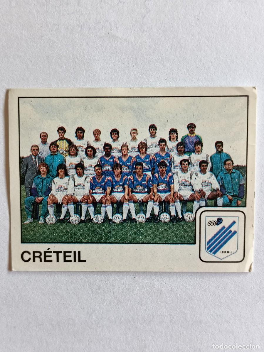 Cromos de f&uacute;tbol: #393 EQUIPO (CRETEIL) LIGUE 1 FOOT 90 PANINI