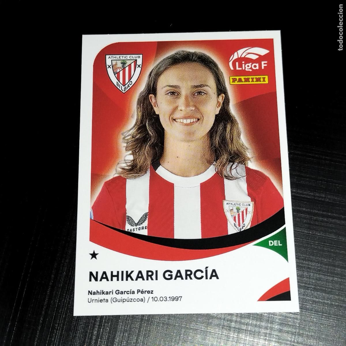 Cromos de f&uacute;tbol: 21 NAHIKARI GARCIA ATHLETIC BILBAO CROMOS LIGA F FEMENINA PANINI 2024 2025 24 25