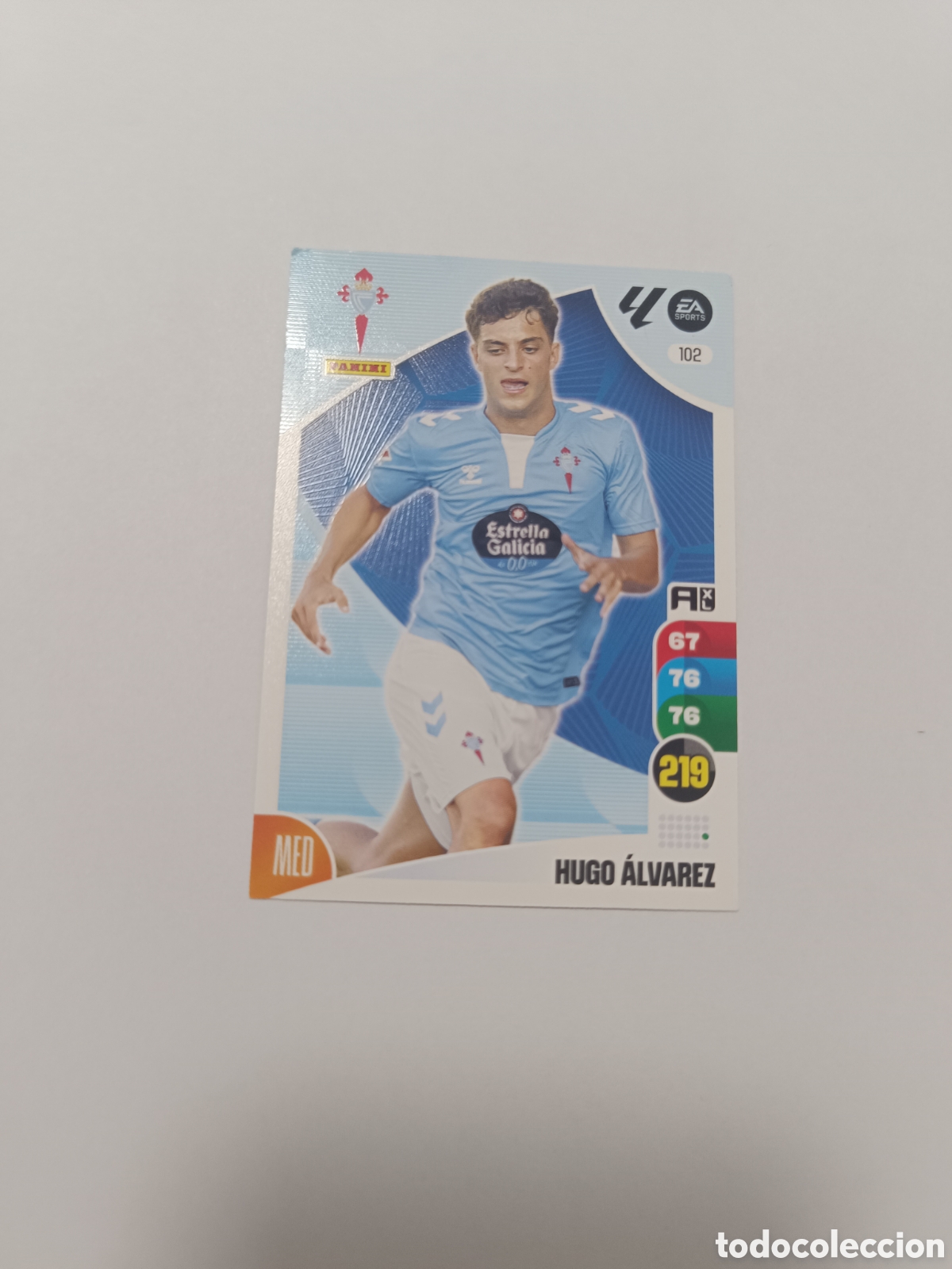 Cromos de f&uacute;tbol: Adrenalyn 24-25 celta 102 Hugo sotelo
