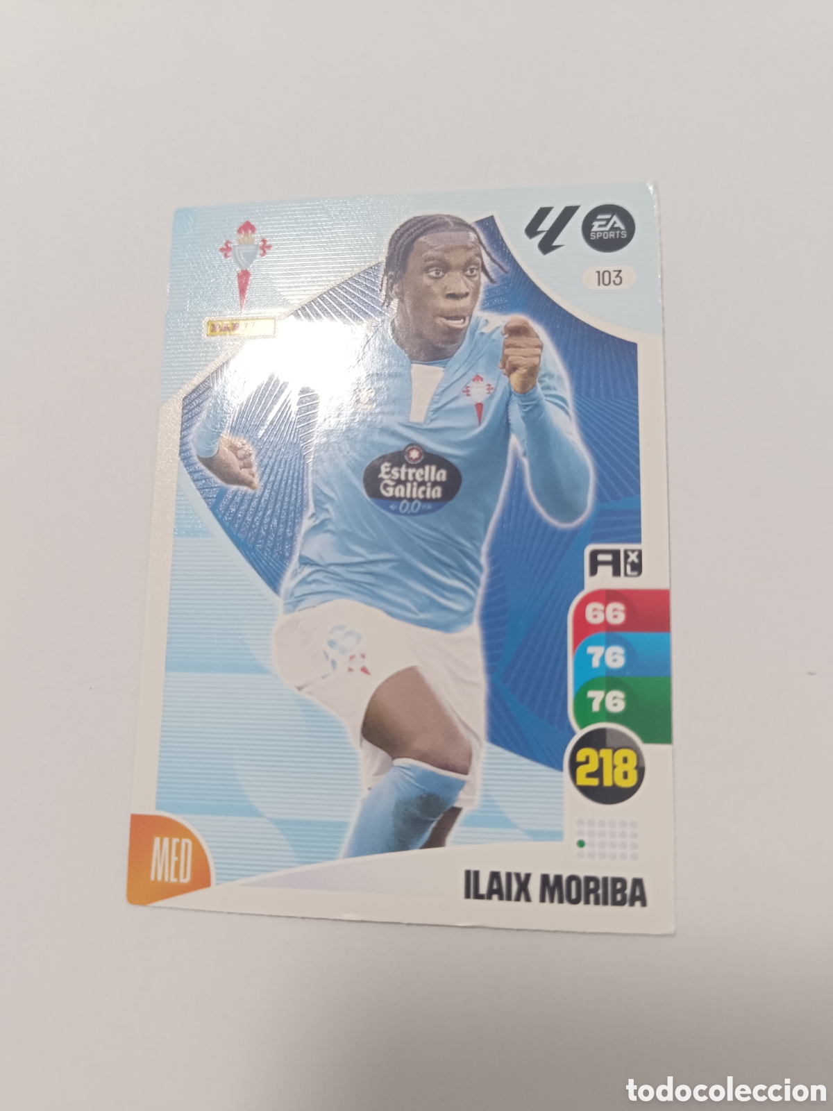 Cromos de f&uacute;tbol: Adrenalyn 24-25 celta 103 ilaix moriba