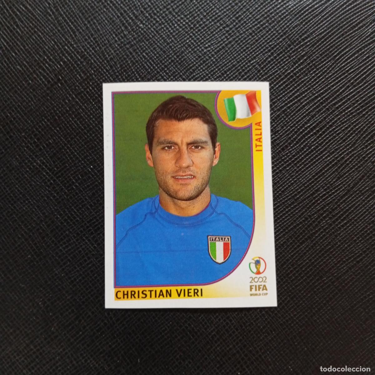 Cromos de f&uacute;tbol: 473 CHRISTIAN VIERI ITALIA PANINI 2002 MUNDIAL KOREA FUTBOL 02 CROMO - SIN PEGAR - A59 PG415