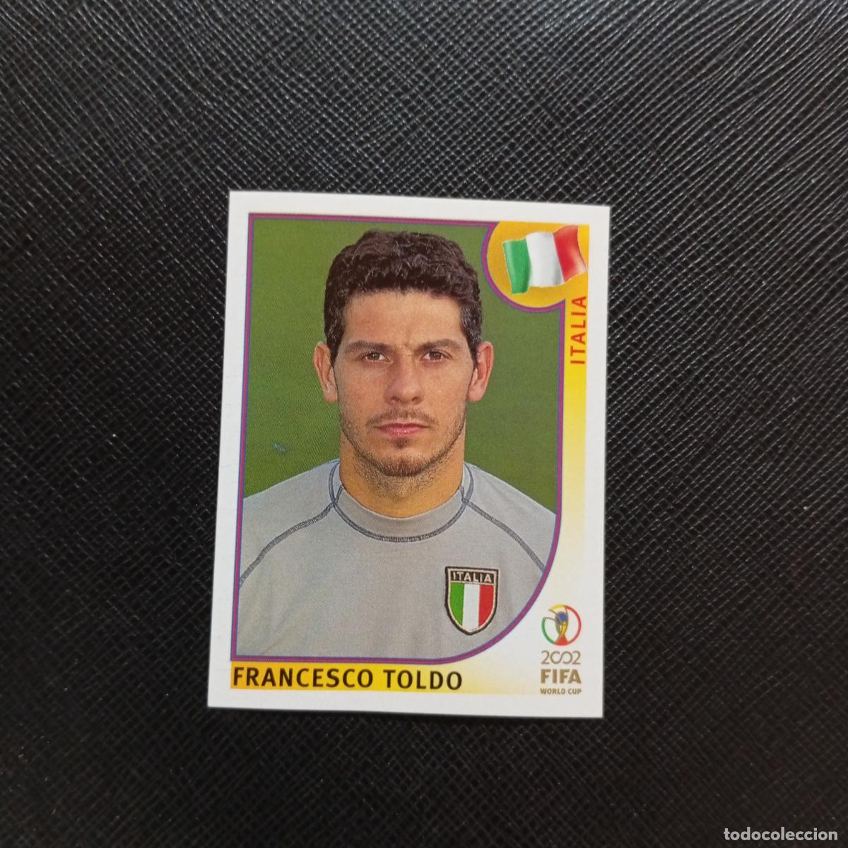 Cromos de f&uacute;tbol: 474 FRANCESCO TOLDO ITALIA PANINI 2002 MUNDIAL KOREA FUTBOL 02 CROMO - SIN PEGAR - A59 PG415
