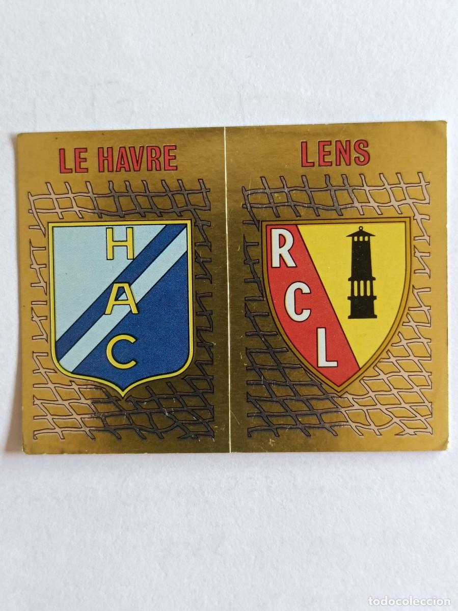 Cromos de f&uacute;tbol: #401 ESCUDO (LE HAVRE-LENS) LIGUE 1 FOOT 90 PANINI