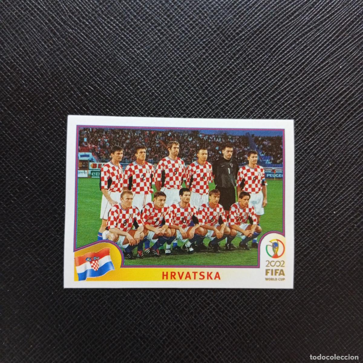 Cromos de f&uacute;tbol: 475 ALINEACION CROACIA PANINI 2002 MUNDIAL KOREA FUTBOL 02 CROMO - SIN PEGAR - A59 PG415