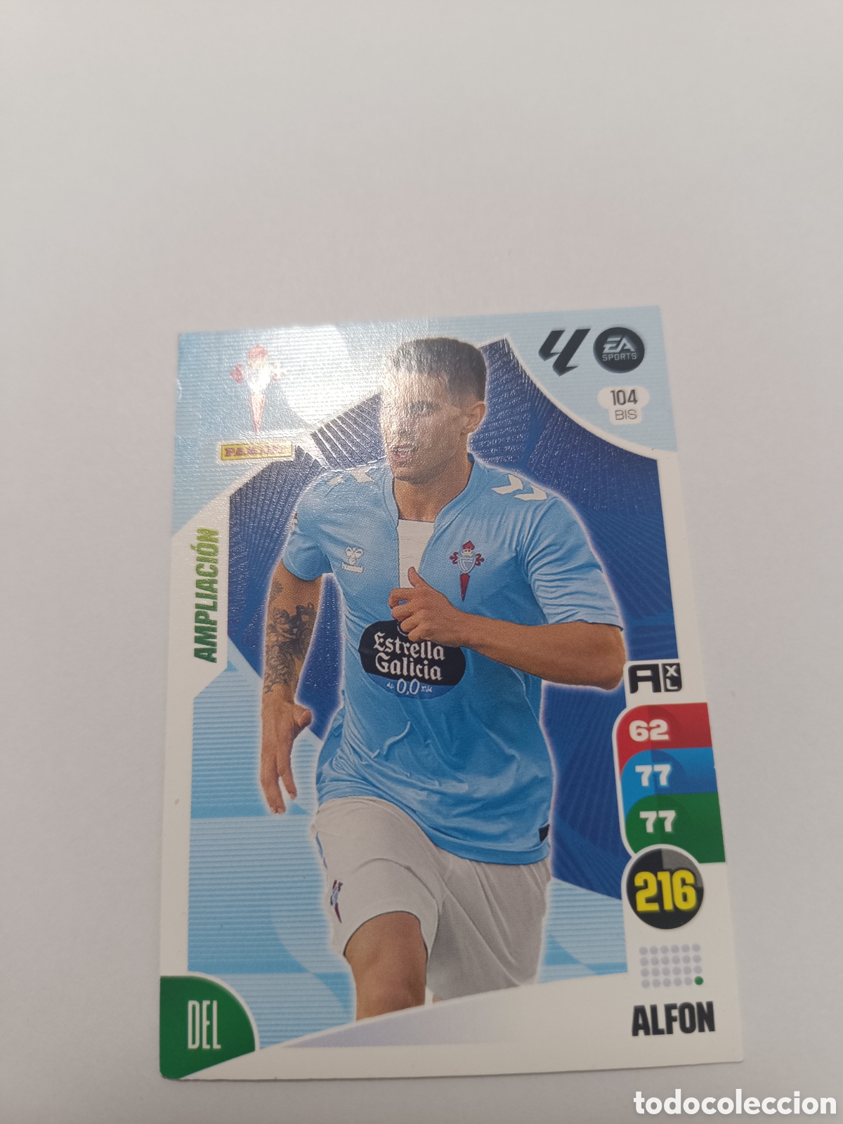 Cromos de f&uacute;tbol: Adrenalyn 24-25 celta 104 bis alfon