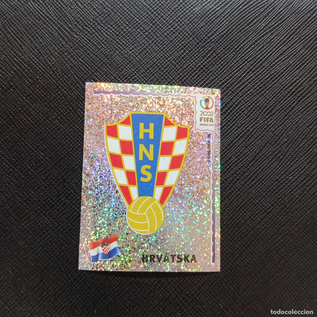 Cromos de f&uacute;tbol: 476 ESCUDO CROACIA PANINI 2002 MUNDIAL KOREA FUTBOL 02 CROMO - SIN PEGAR - A59 PG415