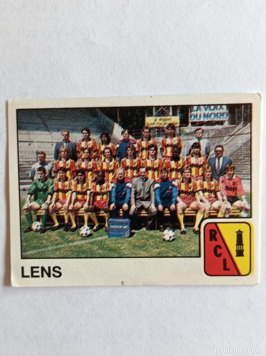Cromos de f&uacute;tbol: #402 EQUIPO (LENS) LIGUE 1 FOOT 90 PANINI