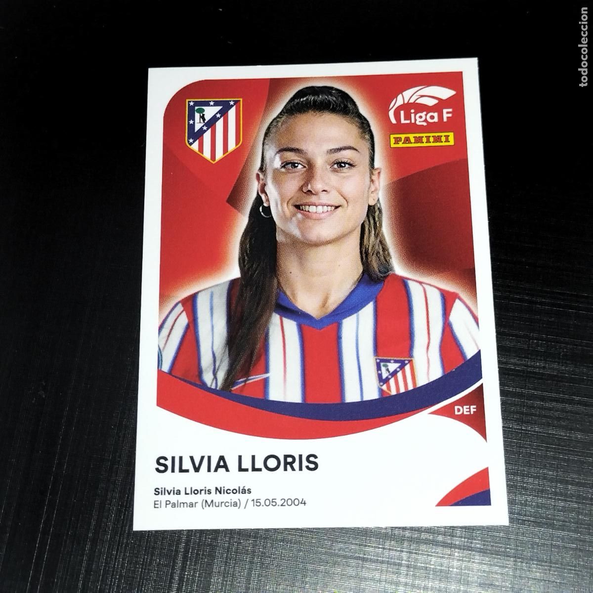 Cromos de f&uacute;tbol: 29 SILVIA LLORIS AT ATLETICO DE MADRID CROMOS LIGA F FEMENINA PANINI 2024 2025 24 25