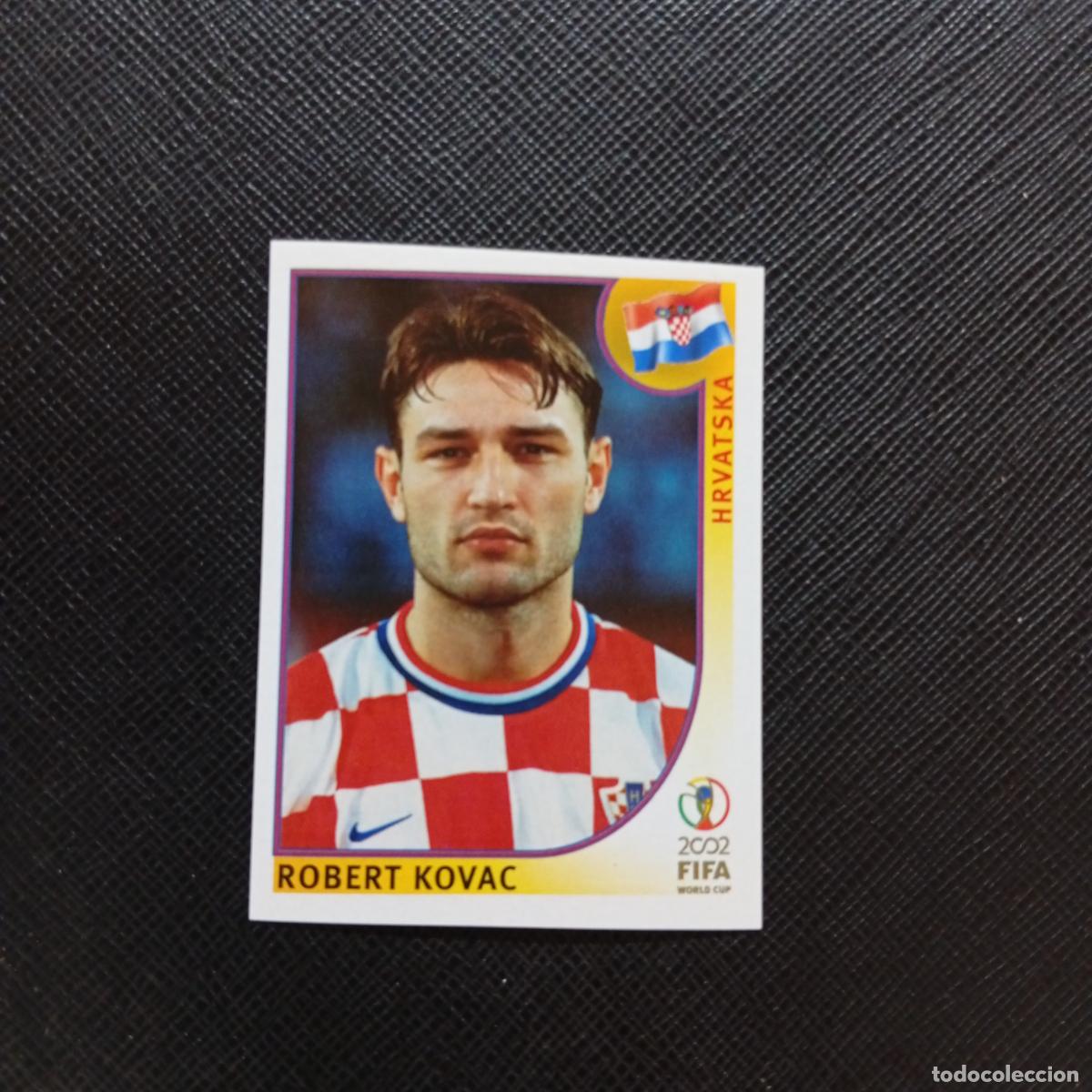 Cromos de f&uacute;tbol: 480 ROBERT KOVAC CROACIA PANINI 2002 MUNDIAL KOREA FUTBOL 02 CROMO - SIN PEGAR - A59 PG415