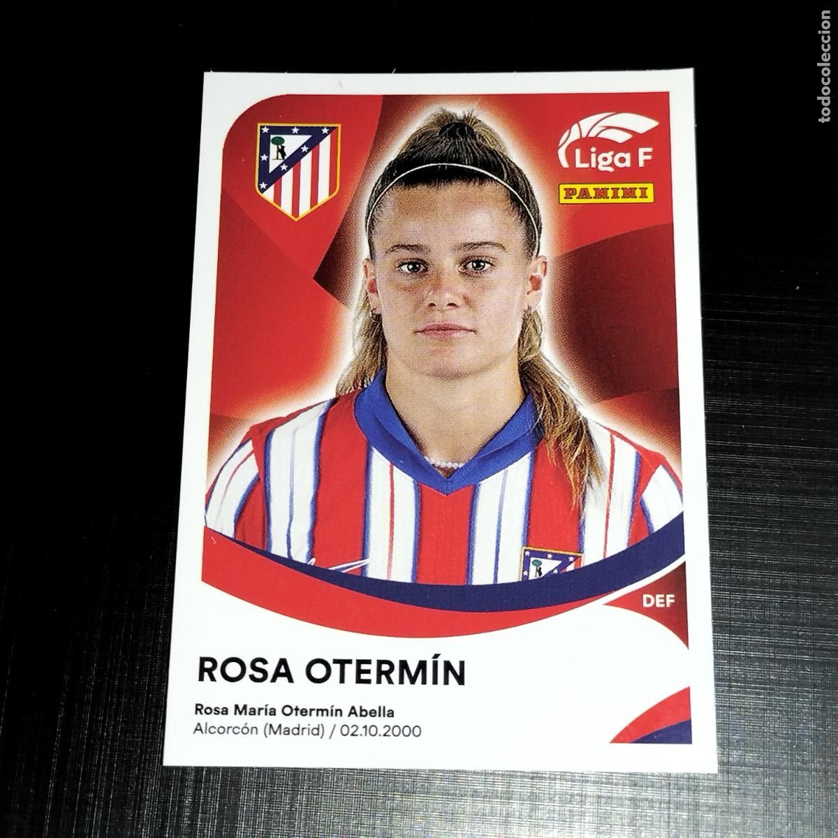 Cromos de f&uacute;tbol: 31 ROSA OTERMIN AT ATLETICO DE MADRID CROMOS LIGA F FEMENINA PANINI 2024 2025 24 25