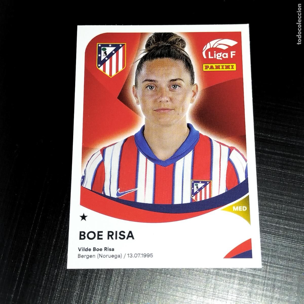 Cromos de f&uacute;tbol: 32 BOE RISA AT ATLETICO DE MADRID CROMOS LIGA F FEMENINA PANINI 2024 2025 24 25