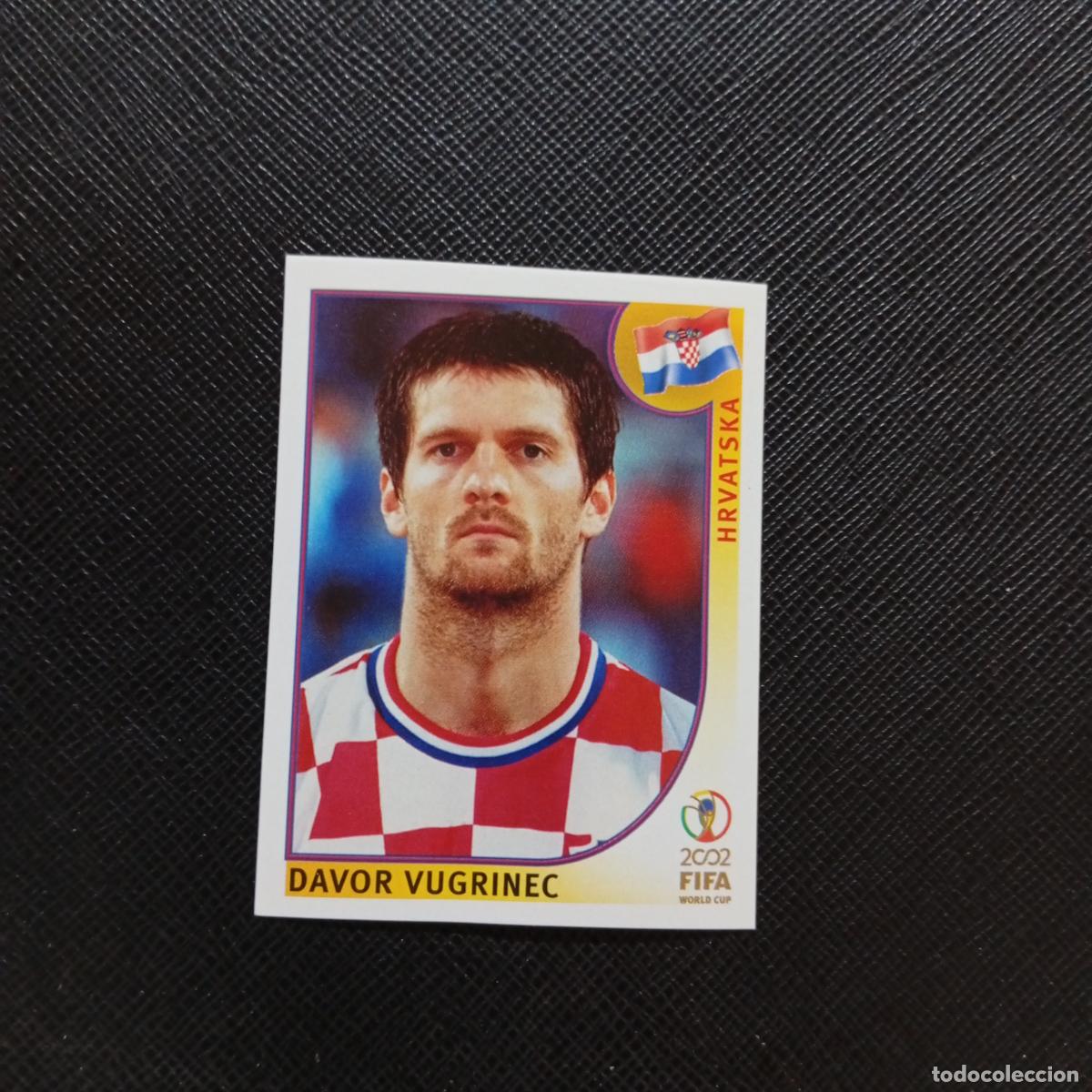 Cromos de f&uacute;tbol: 488 DAVOR VUGRINEC CROACIA PANINI 2002 MUNDIAL KOREA FUTBOL 02 CROMO - SIN PEGAR - A59 PG424