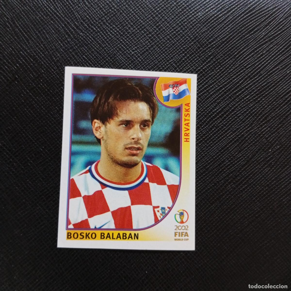 Cromos de f&uacute;tbol: 490 BOSKO BALABAN CROACIA PANINI 2002 MUNDIAL KOREA FUTBOL 02 CROMO - SIN PEGAR - A59 PG424