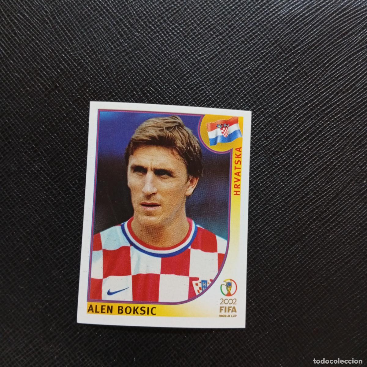 Cromos de f&uacute;tbol: 491 ALEN BOKSIC CROACIA PANINI 2002 MUNDIAL KOREA FUTBOL 02 CROMO - SIN PEGAR - A59 PG424